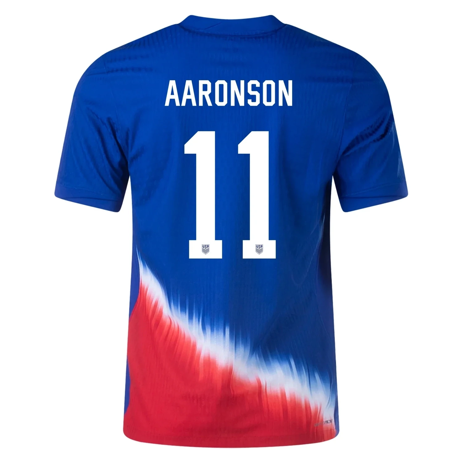 2024 United States AARONSON 11 Away Jersey (Player Version)