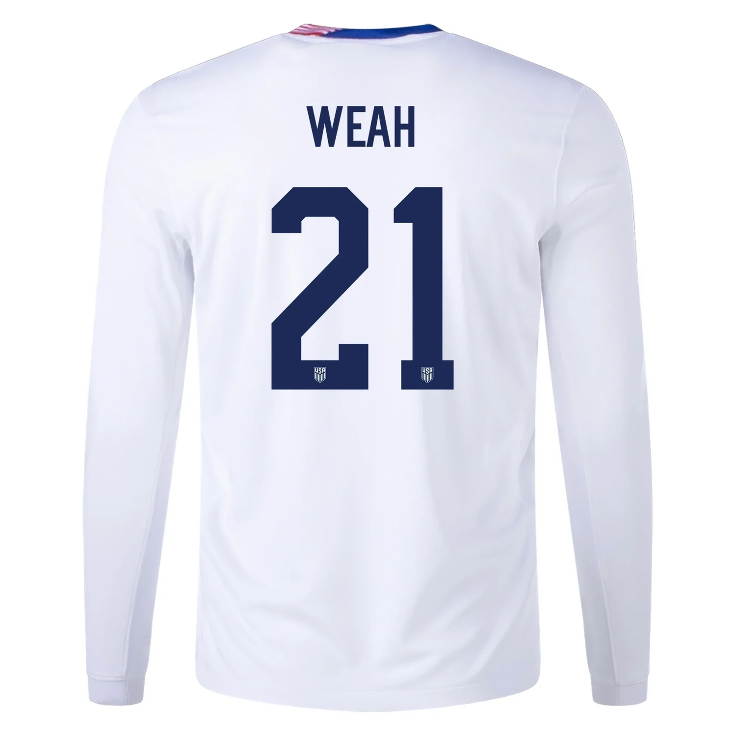 2024 United States WEAH 21 Home Long Sleeve Jersey