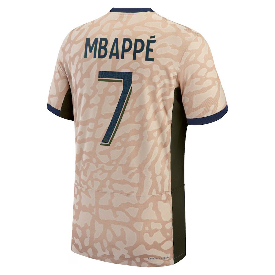 23-24 PSG Jordan Mbappé 7 Fourth Jersey (Player Version)