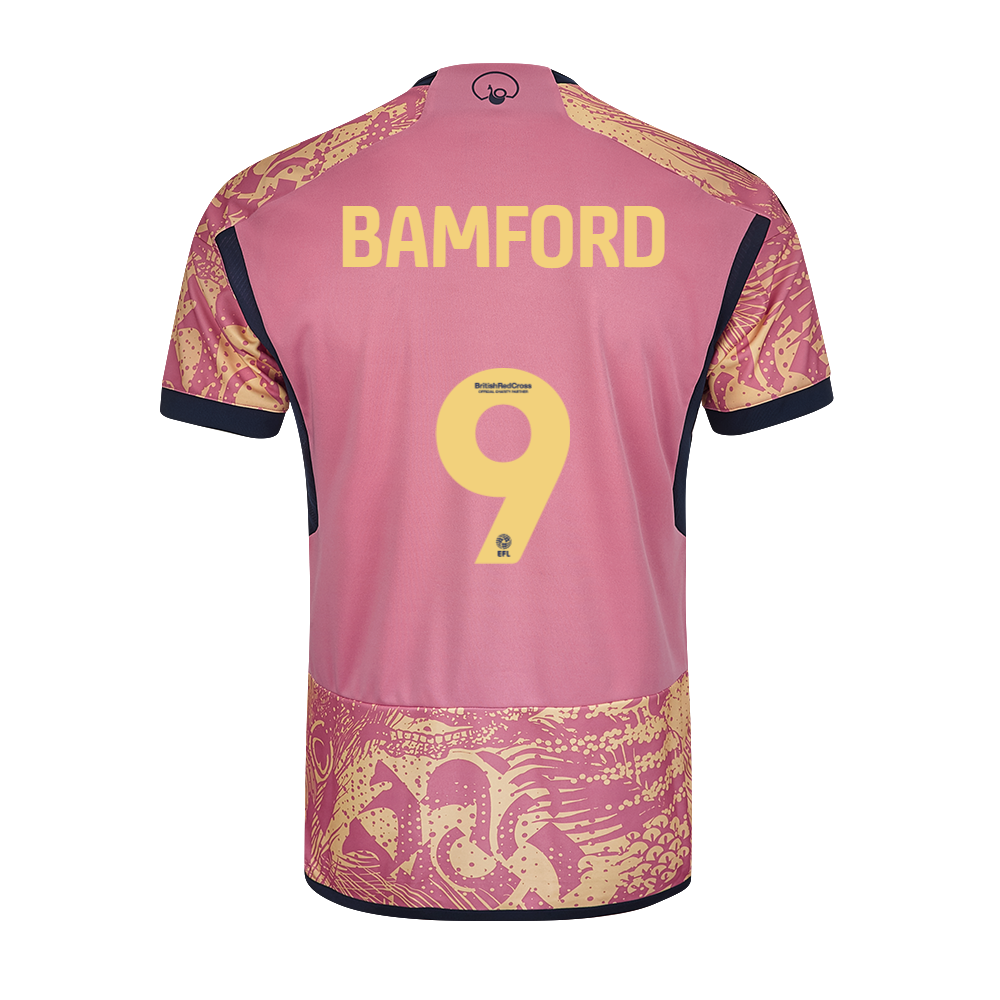 23-24 Leeds United BAMFORD 9 Third Jersey
