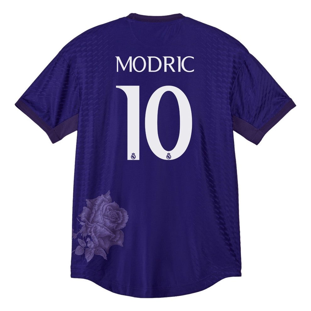 23-24 Real Madrid MODRIC #10 Y3 La Liga Print Fourth Jersey Purple (Player Version)