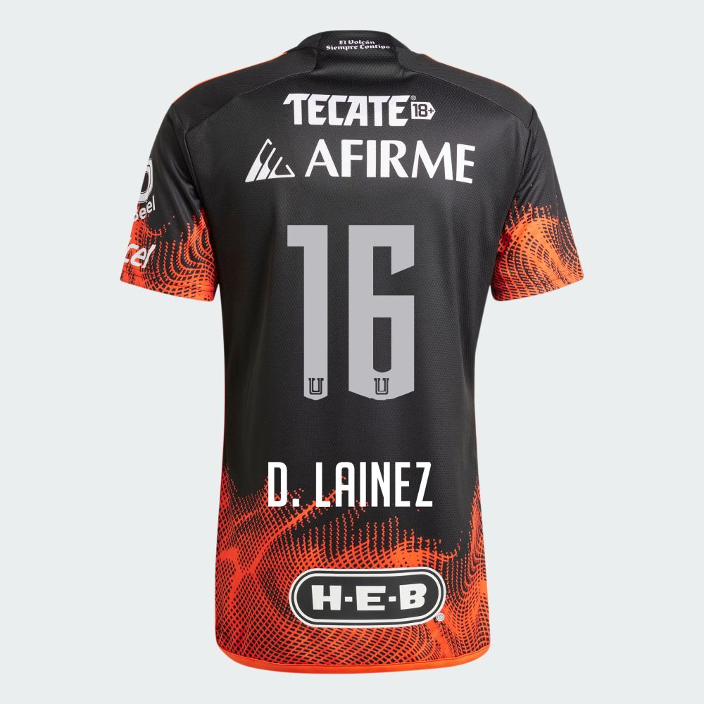Tigres UANL Diego Lainez #16 Home Jersey 2024/2025