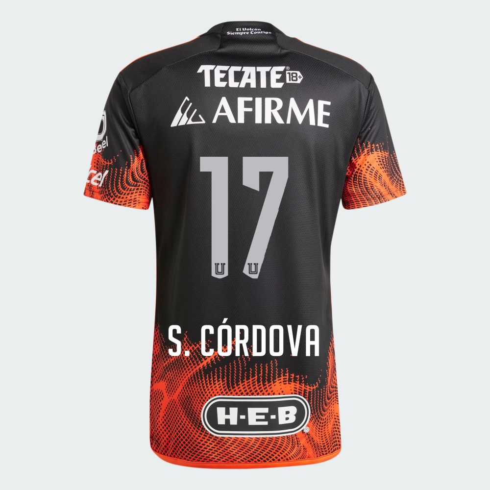 Tigres UANL Sebastián Córdova #17 Home Jersey 2024/2025