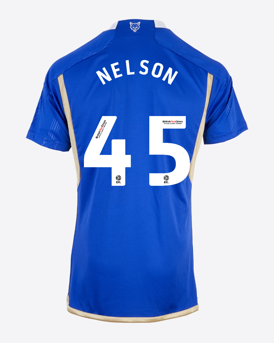 23-24 Leicester City NELSON 45 Home Jersey