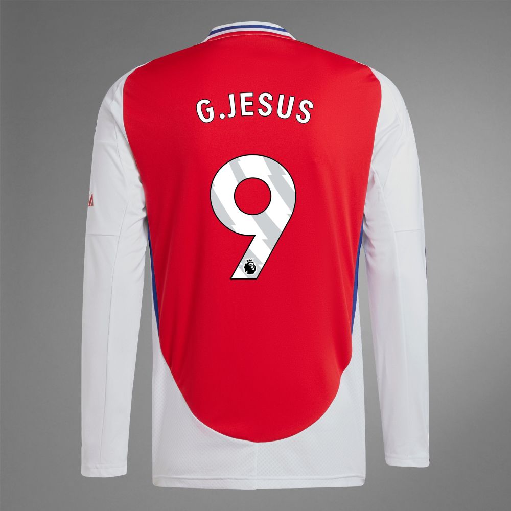 24-25 Arsenal Home G.JESUS 9 Long Sleeve Jersey