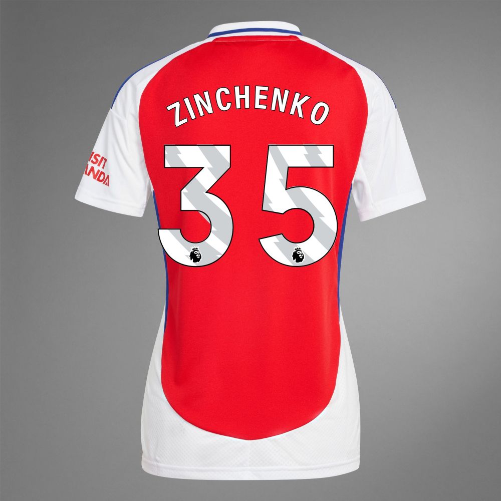 24-25 Arsenal Home ZINCHENKO 35 Women Jersey