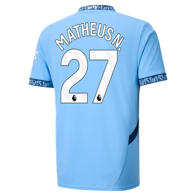 Manchester City Matheus Nunes 27 Home Jersey 2024-25