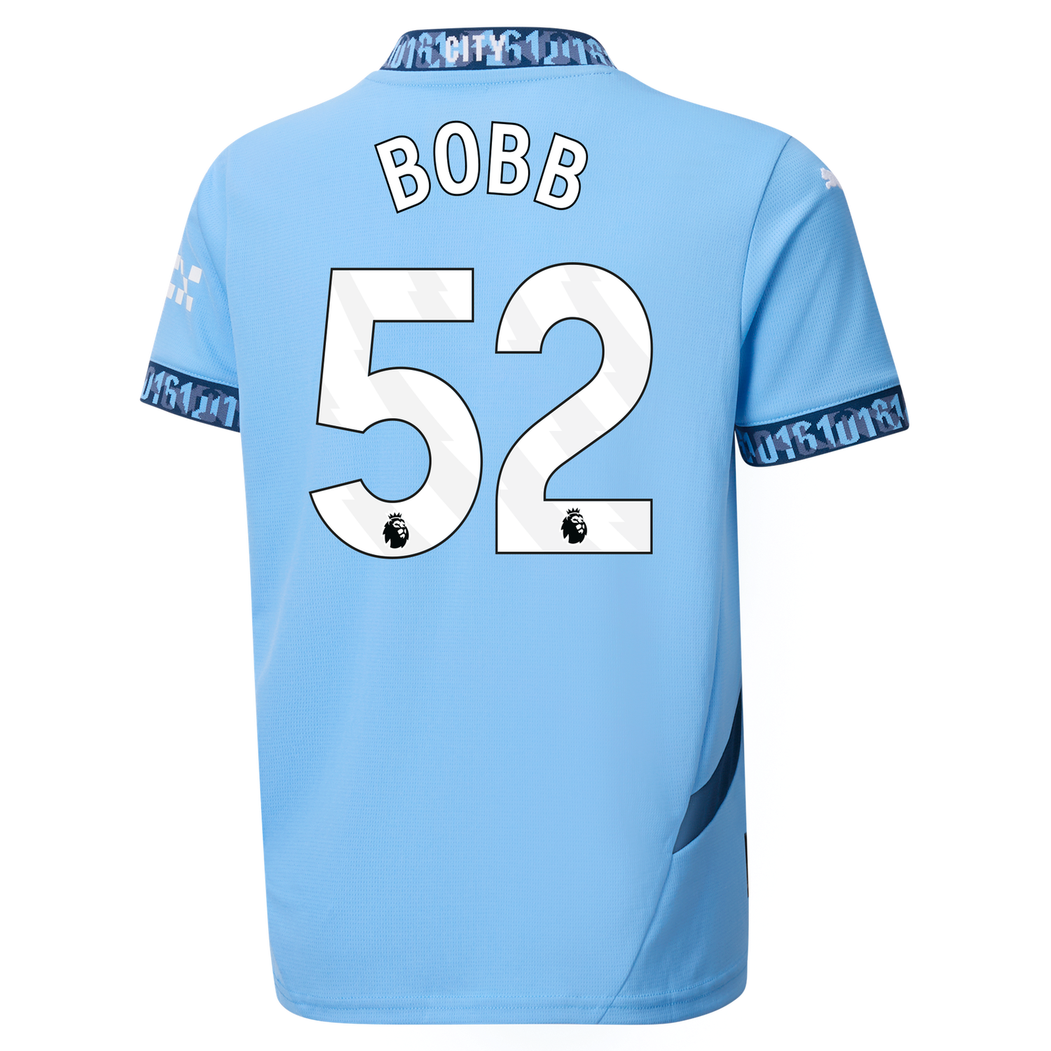 Manchester City Oscar Bobb 52 Home Jersey 2024-25