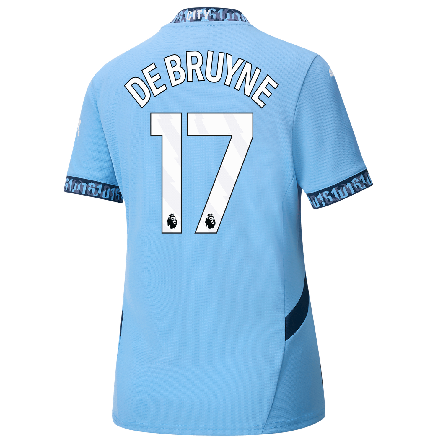 Manchester City Kevin De Bruyne 17 Home Women's Jersey 2024-25
