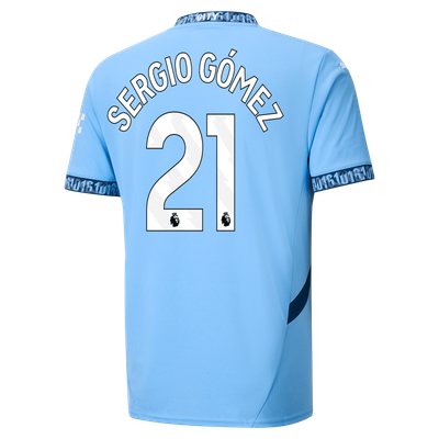 Manchester City Sergio Gómez 21 Home Jersey 2024-25