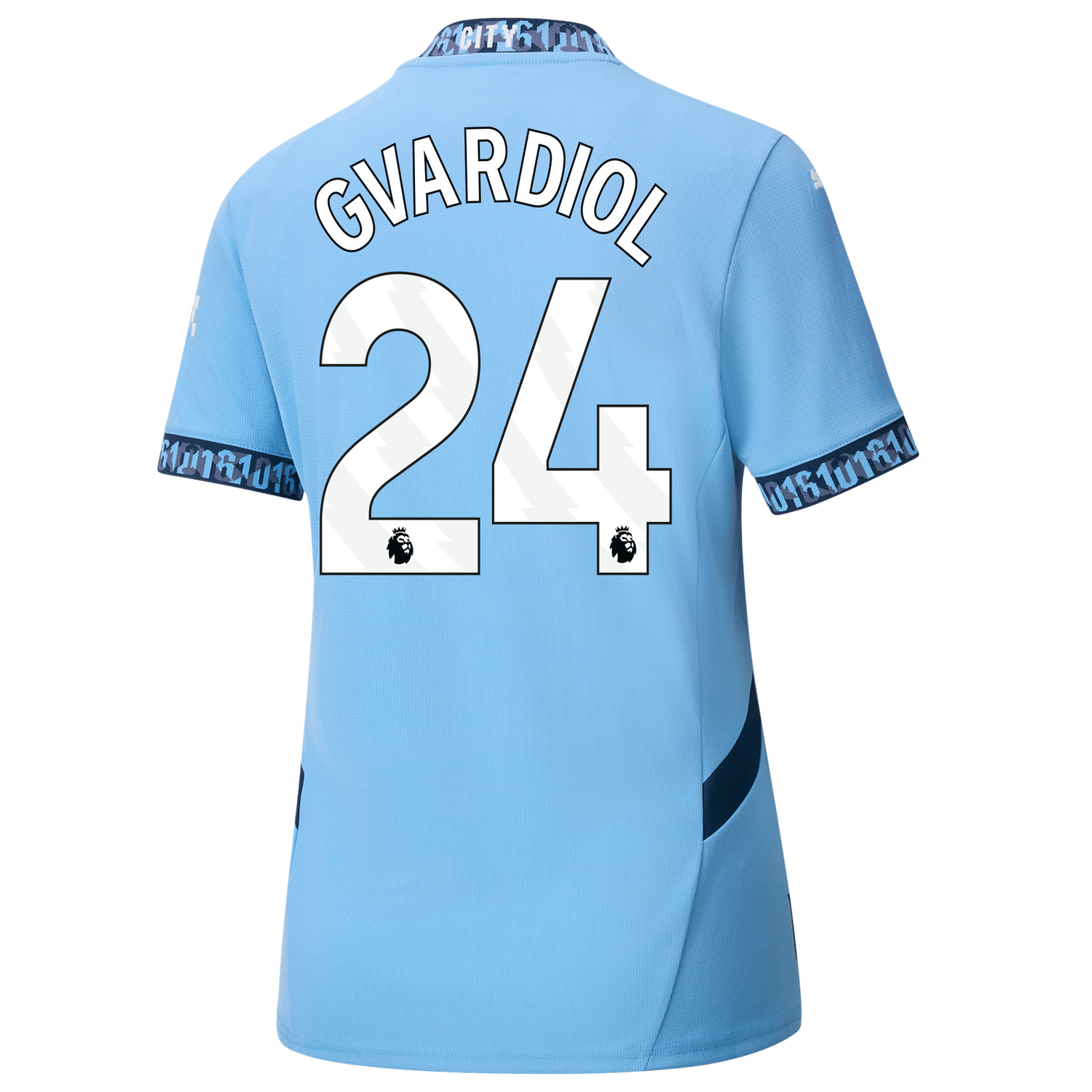 Manchester City Joško Gvardiol 24 Home Women's Jersey 2024-25