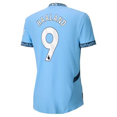 Manchester City Erling Haaland 9 Home Jersey 2024-25 (Player Version)