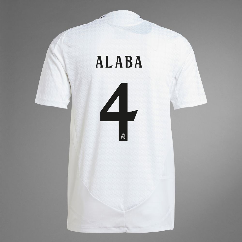 24-25 Real Madrid Home ALABA 4 Jersey (Player Version)