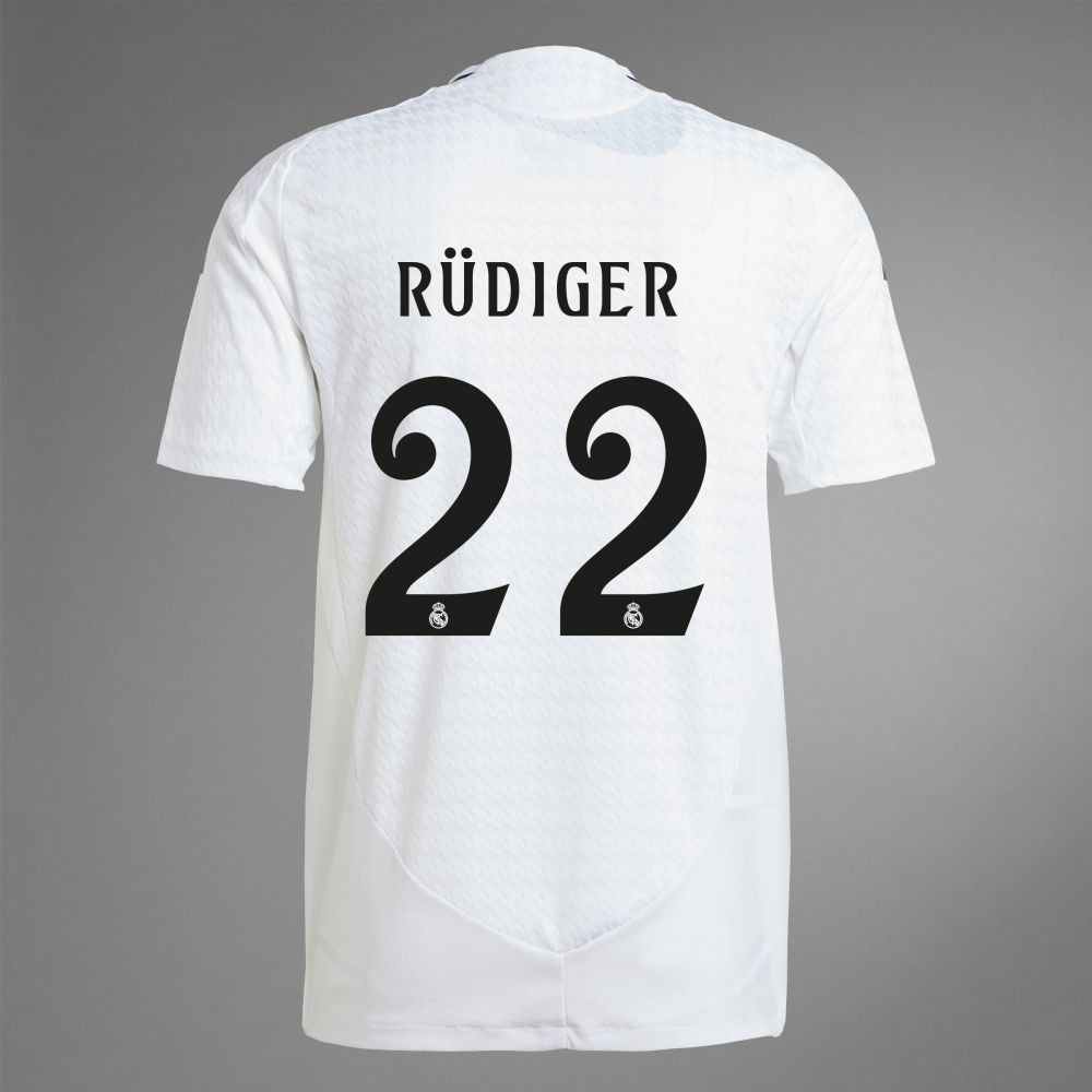 24-25 Real Madrid Home RÜDIGER 22 Jersey (Player Version)