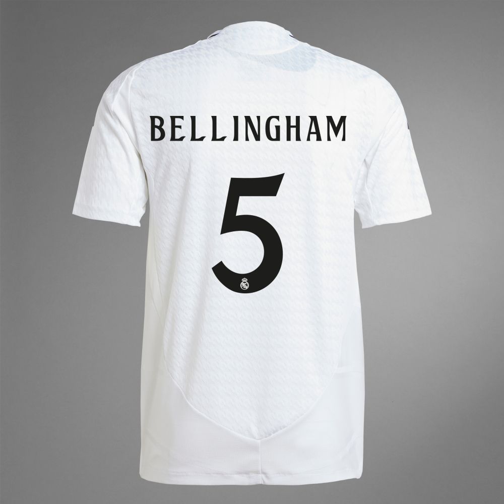 24-25 Real Madrid Home BELLINGHAM 5 Jersey (Player Version)
