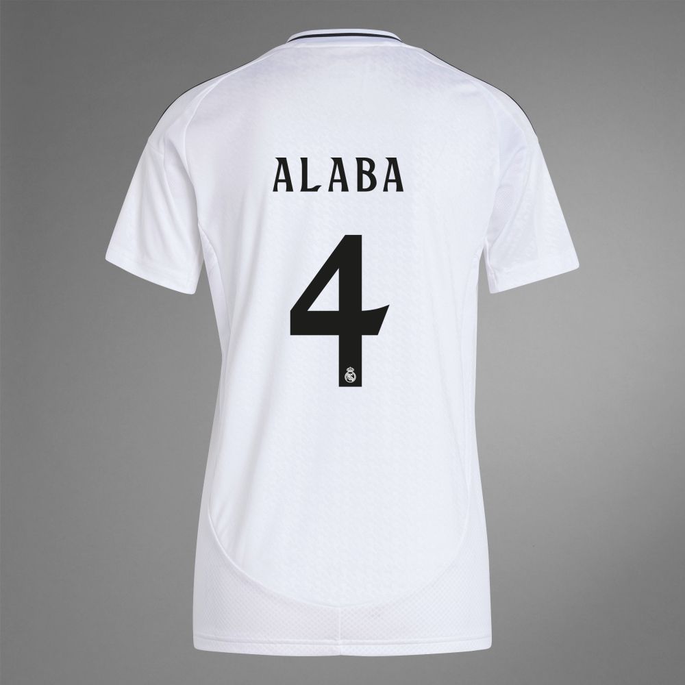 24-25 Real Madrid Home ALABA 4 Women Jersey
