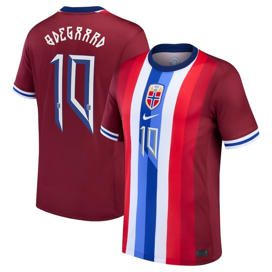 2024 Norway Home Jersey Martin Ødegaard #10
