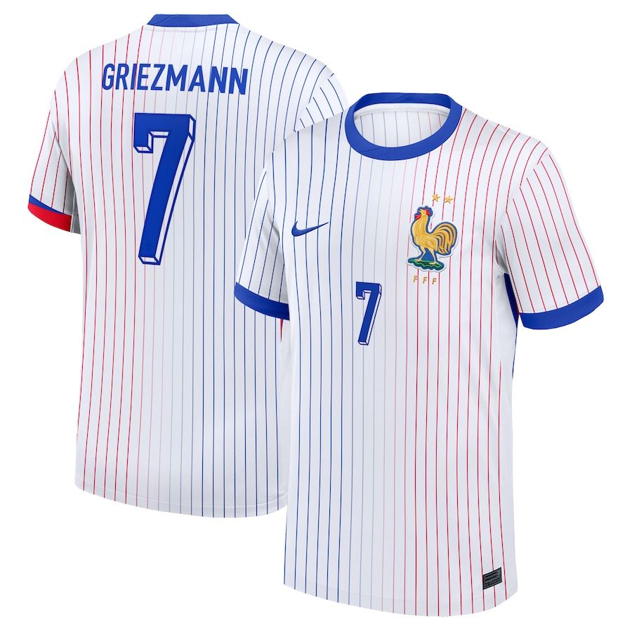 2024 France Griezmann 7 Away Jersey