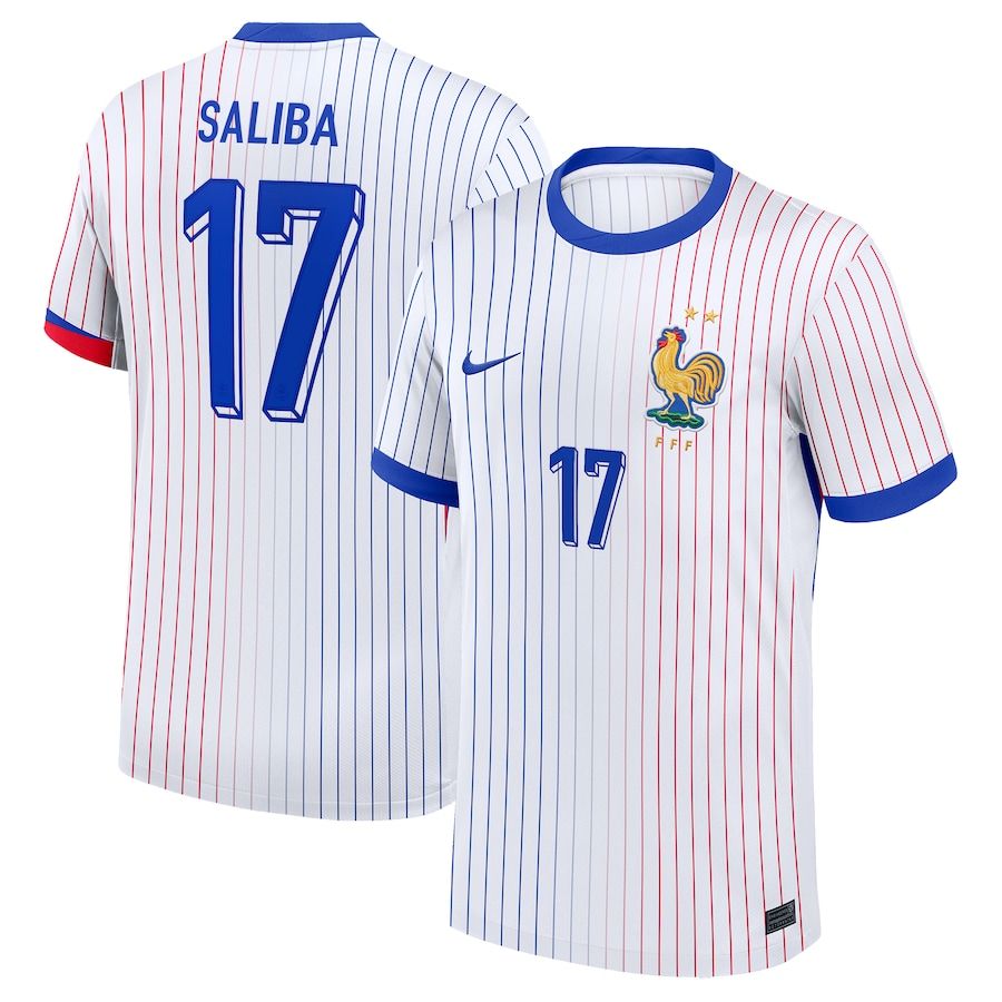 2024 France Saliba 17 Away Jersey