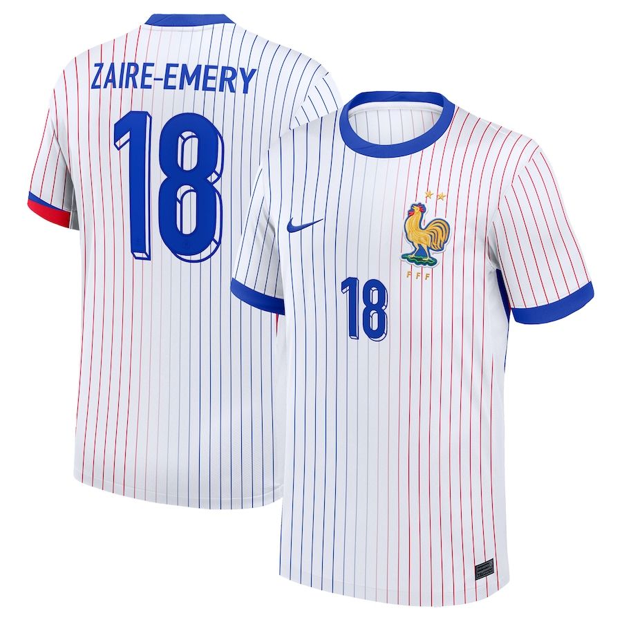 2024 France Zaire-Emery 18 Away Jersey