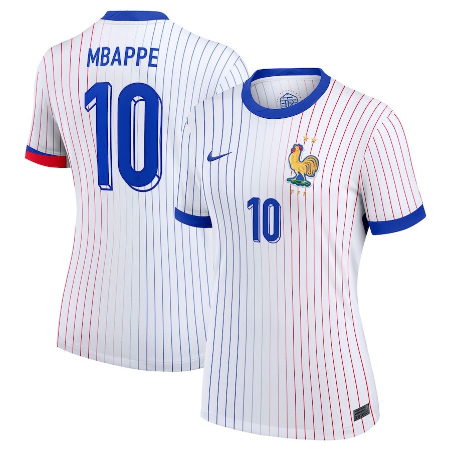 2024 France Mbappe 10 Away Women Jersey