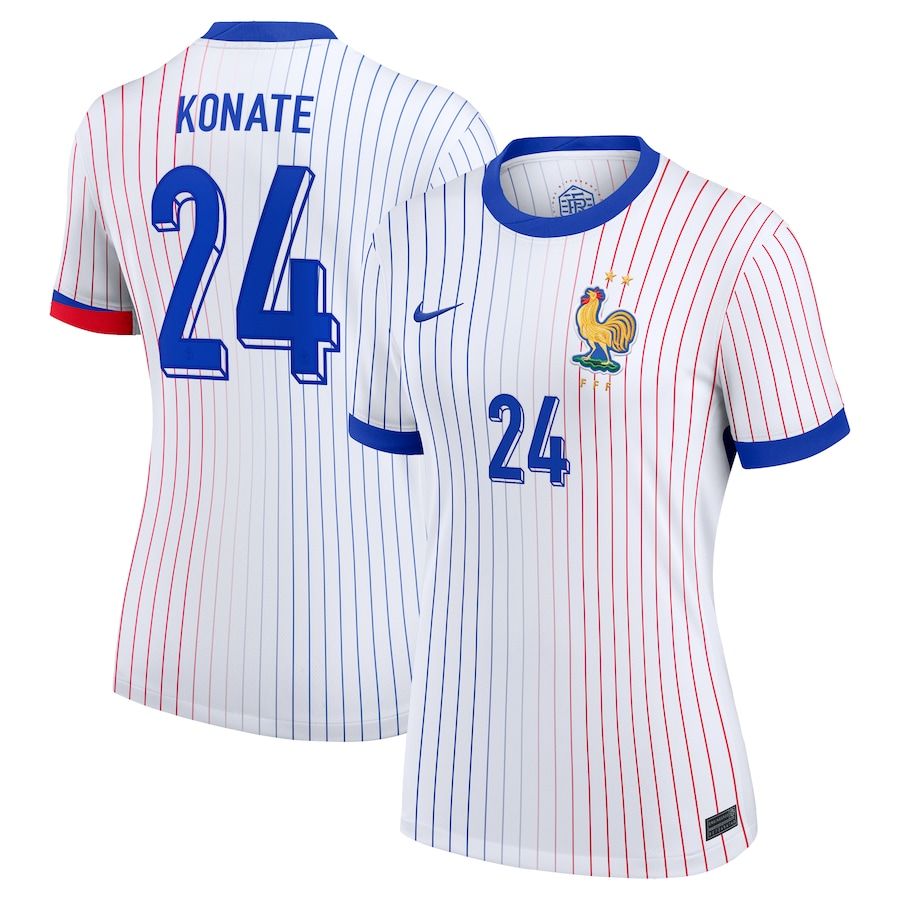 2024 France Konate 24 Away Women Jersey