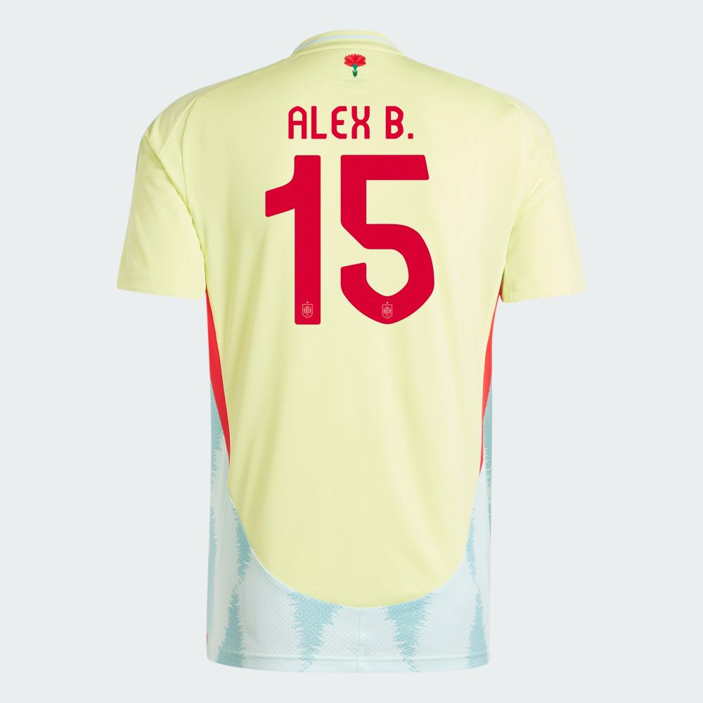 2024 Spain ALEX B. 15 Away Jersey