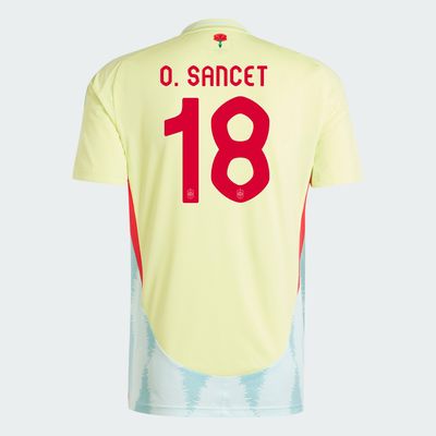 2024 Spain O. SANCET 18 Away Jersey