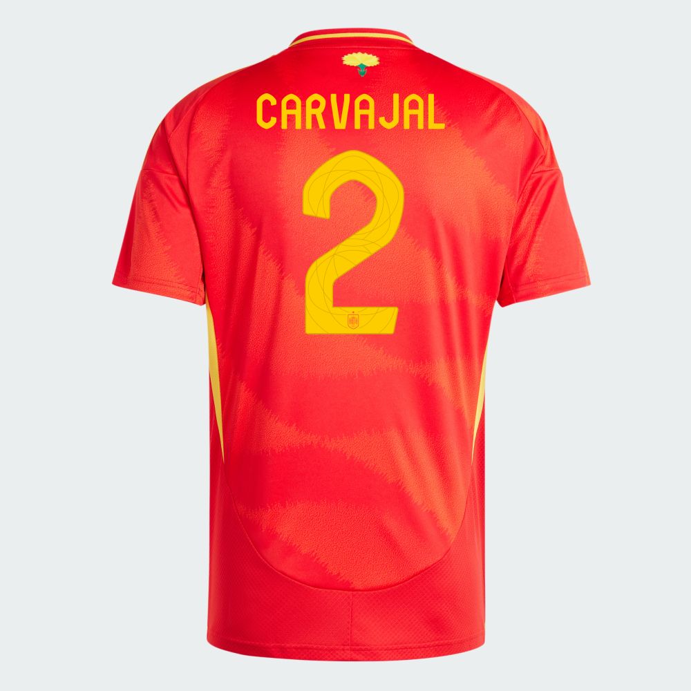2024 Spain CARVAJAL 2 Home Jersey