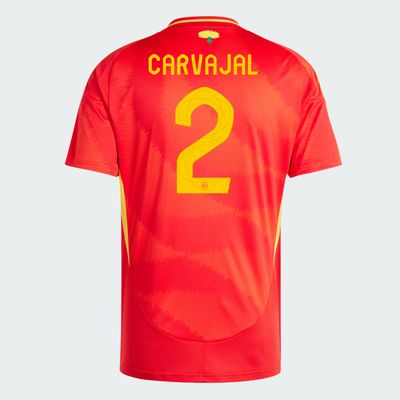 2024 Spain CARVAJAL 2 Home Jersey