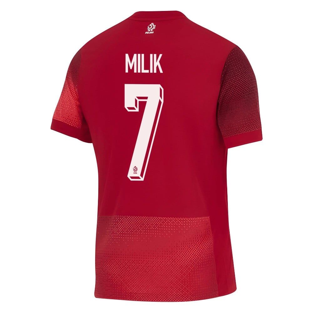 Poland  Arkadiusz Milik #7 Away Jersey 2024