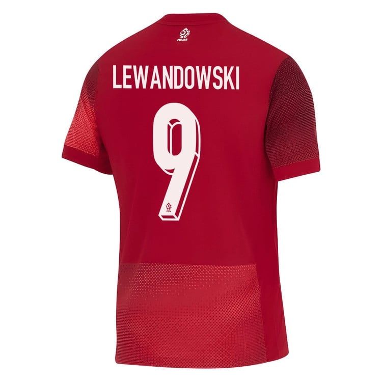 Poland Robert Lewandowski #9 Away Jersey 2024