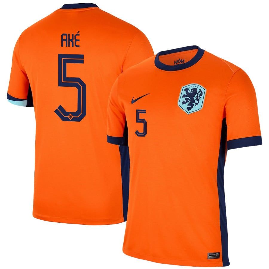2024 Netherlands Aké 5 Home Jersey