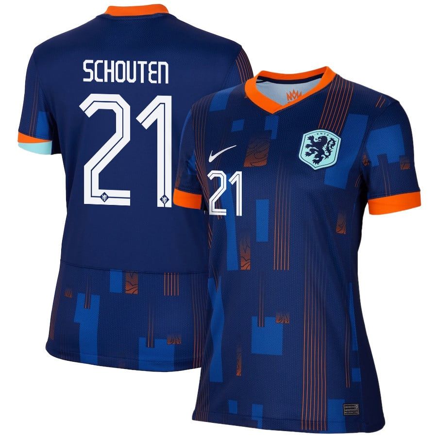 2024 Netherlands Schouten 21 Away Women Jersey