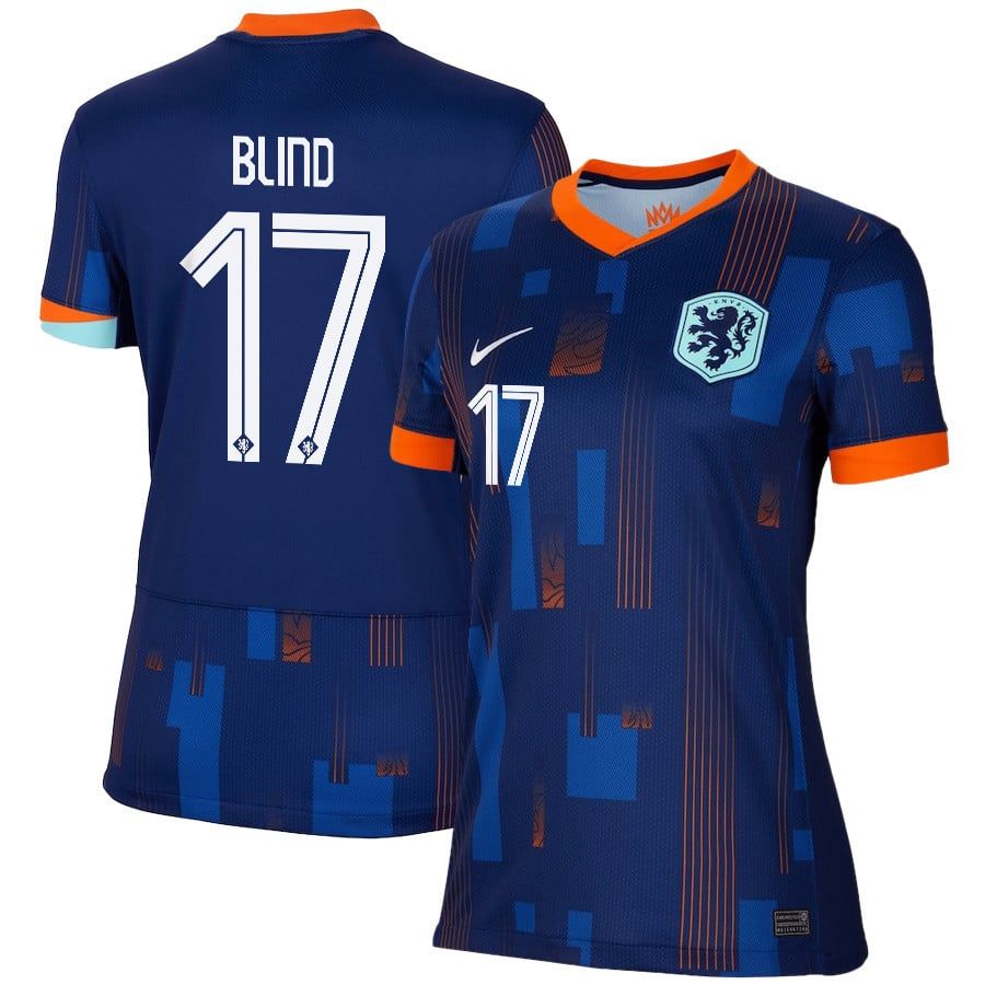 2024 Netherlands Blind 17 Away Women Jersey