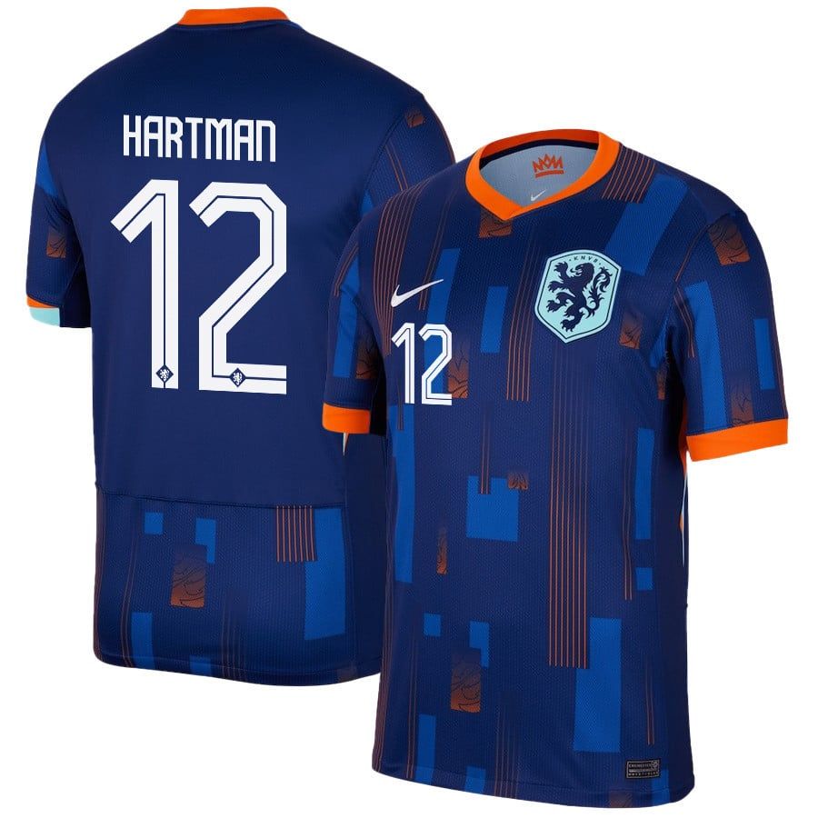 2024 Netherlands Hartman 12 Away Jersey