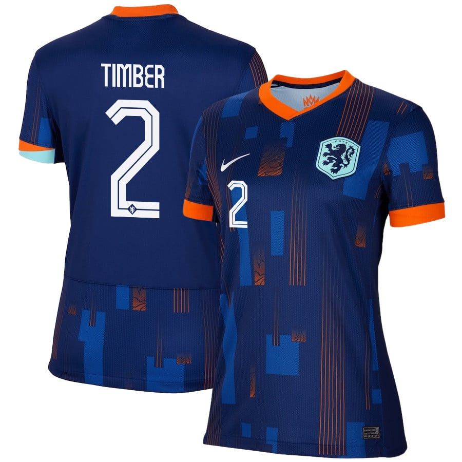 2024 Netherlands Timber 2 Away Women Jersey