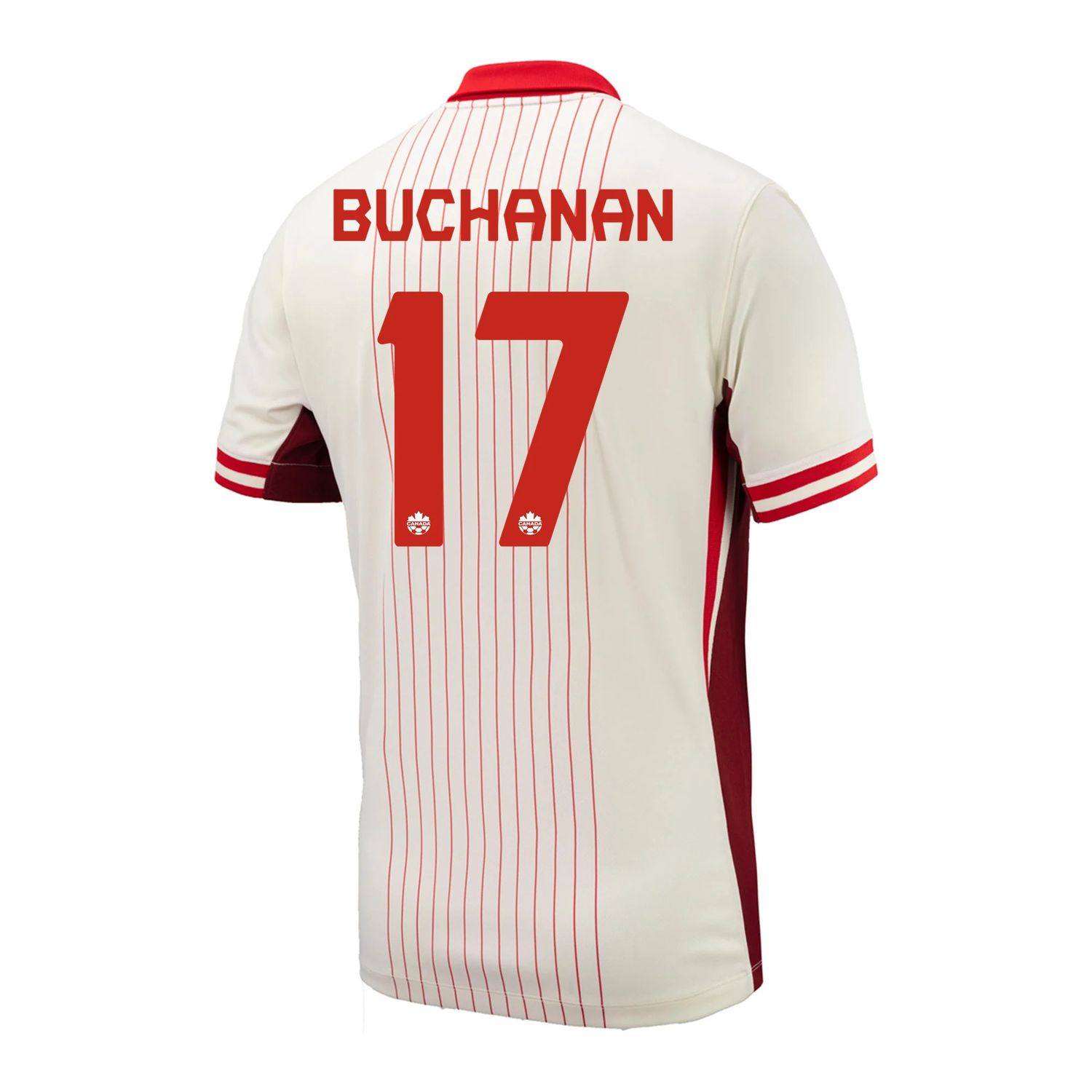 Canada Tajon Buchanan #17 Away Jersey 2024