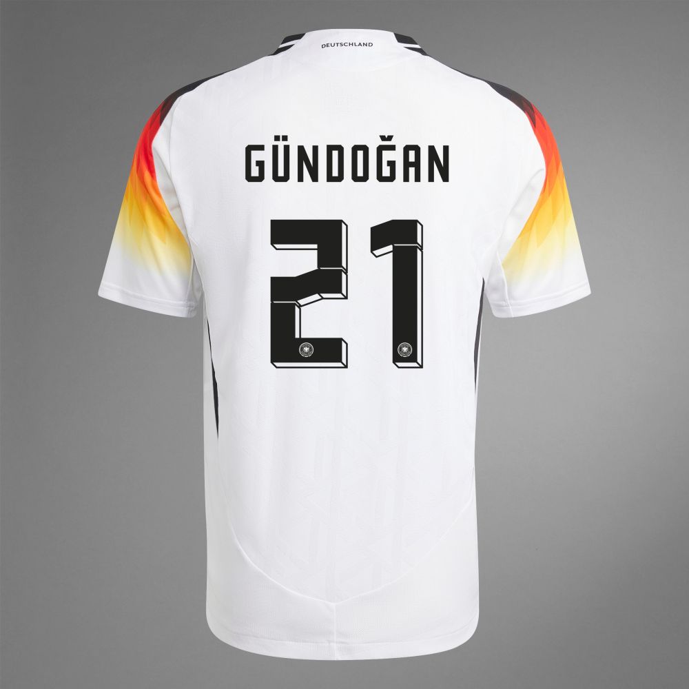 2024 Germany GÜNDOĞAN 21 Home Jersey (Player Version)