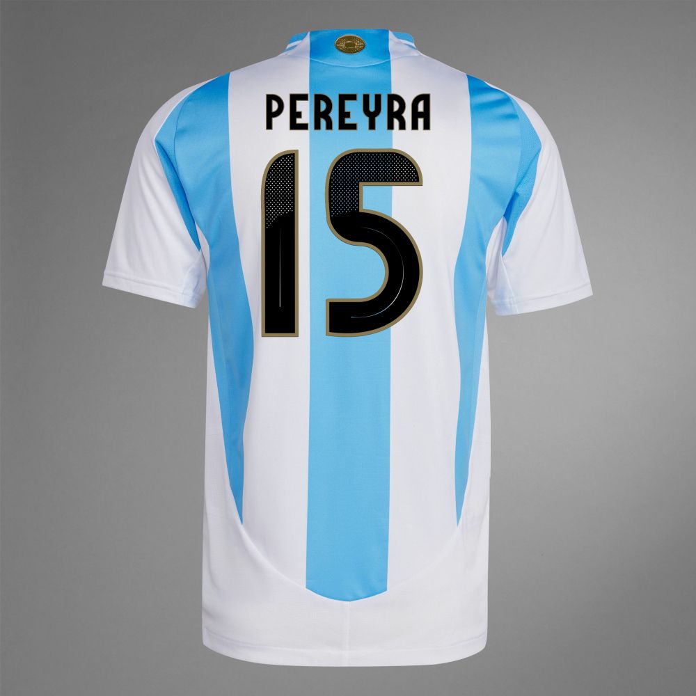 2024 Argentina PEREYRA 15 Home Jersey (Player Version)