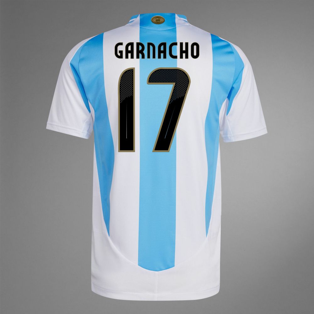 2024 Argentina GARNACHO 17 Home Jersey (Player Version)