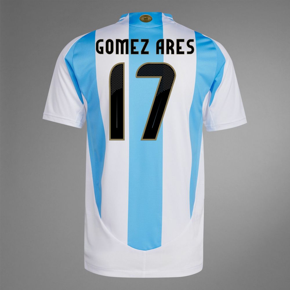 2024 Argentina GOMEZ ARES 17 Home Jersey (Player Version)