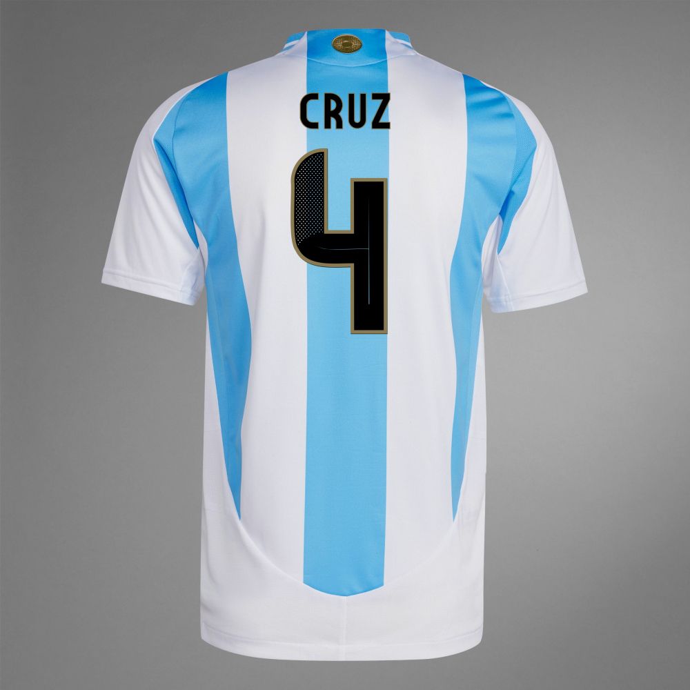 2024 Argentina CRUZ 4 Home Jersey (Player Version)