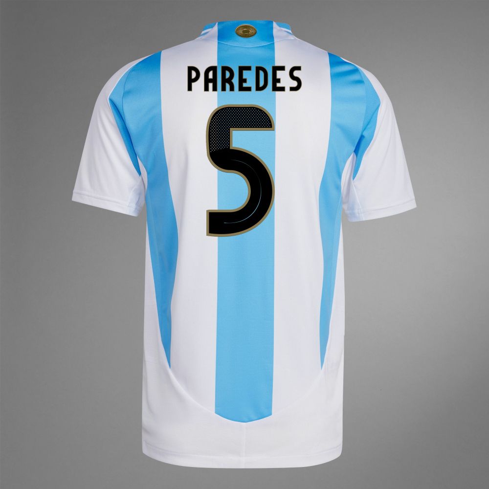 2024 Argentina PAREDES 5 Home Jersey (Player Version)