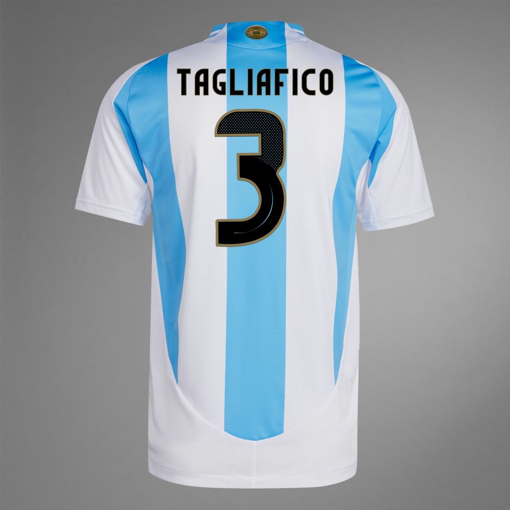 2024 Argentina TAGLIAFICO 3 Home Jersey (Player Version)