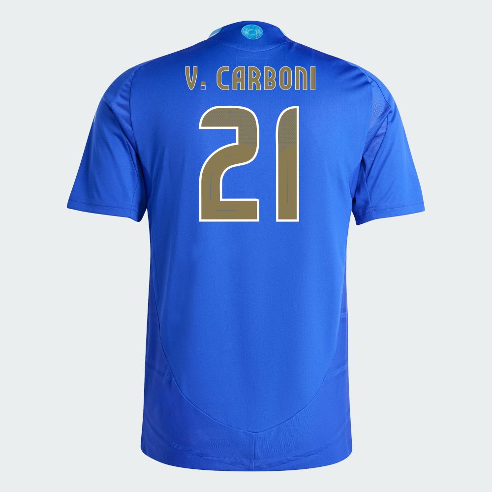 2024 Argentina V. CARBONI 21 Away Jersey (Player Version)
