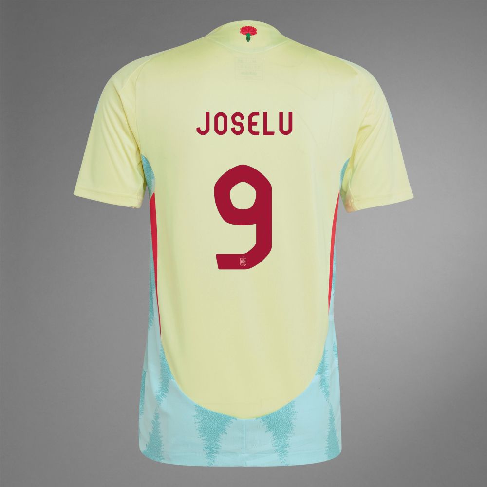 2024 Spain JOSELU 9 Away Jersey (Player Version)