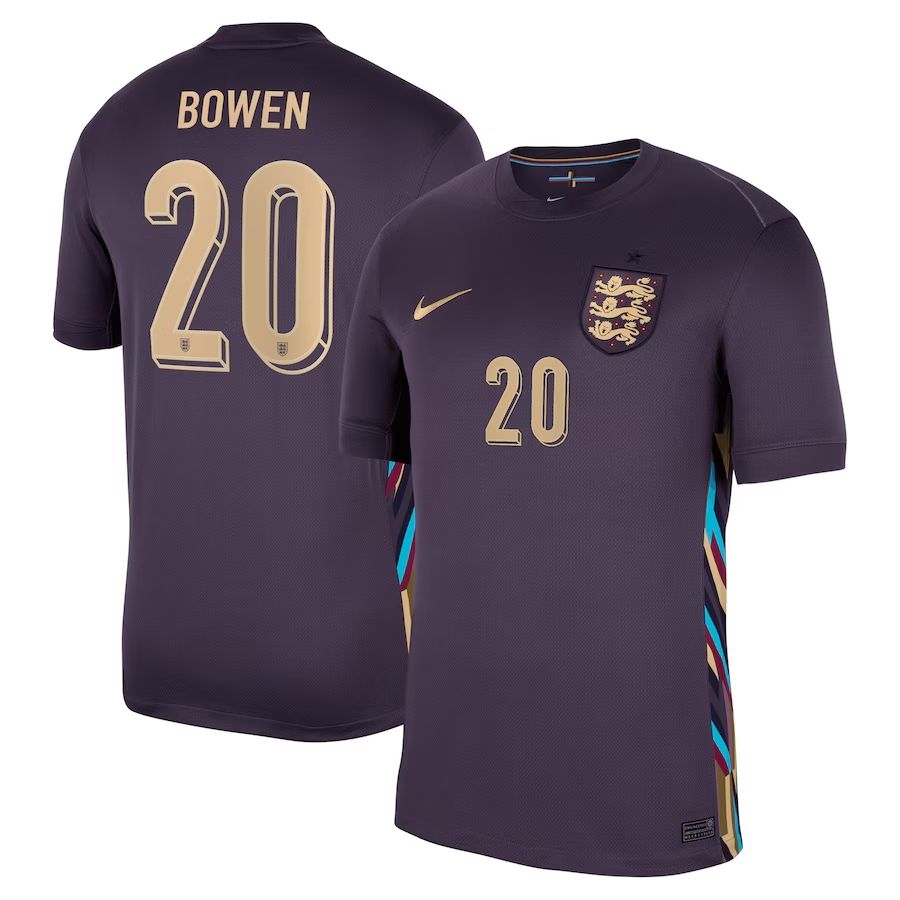 2024 England Bowen 20 Away Jersey