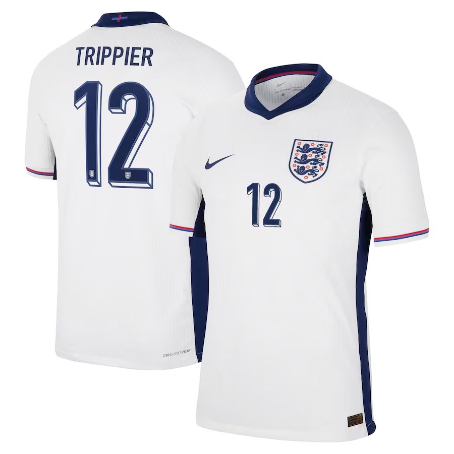2024 England Trippier 12 Home Jersey (Player Version)