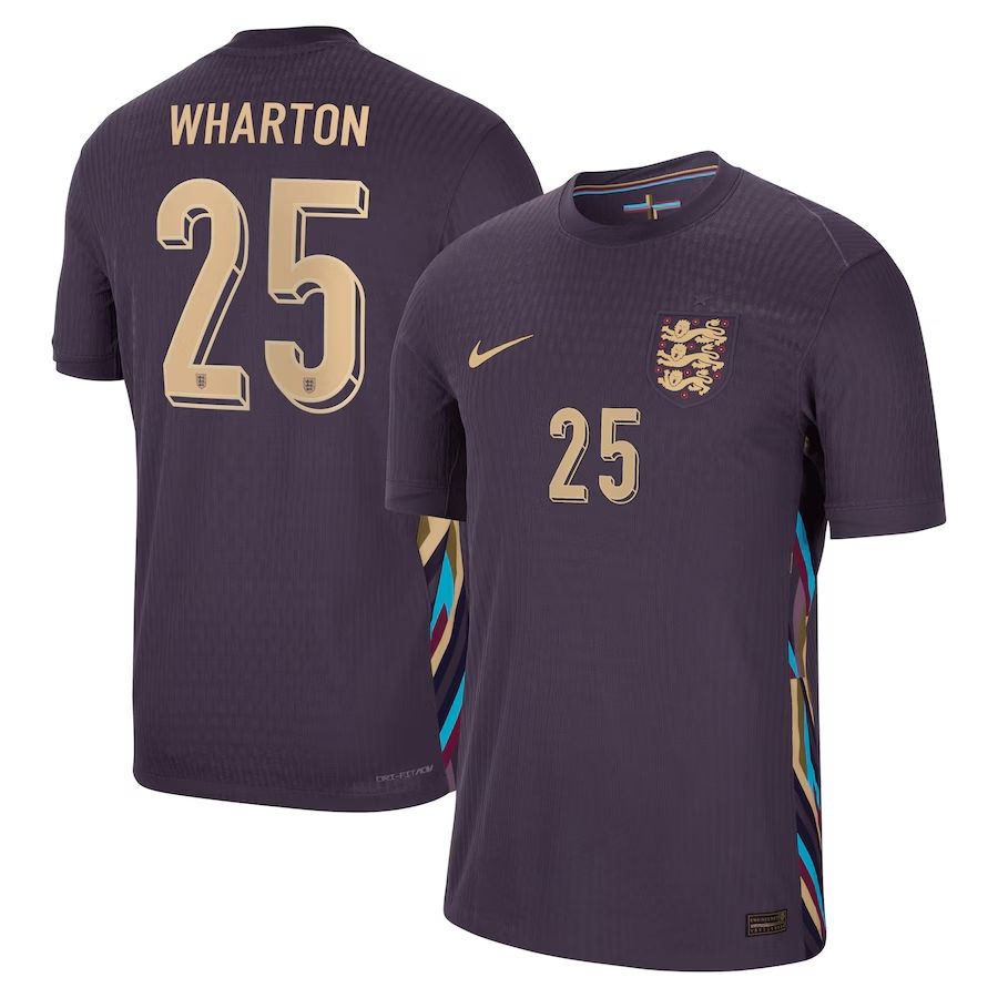 2024 England Wharton 25 Away Jersey (Player Version)